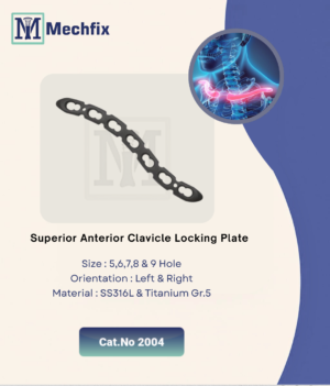 Superior Anterior Clavicle Locking Plate