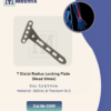 T Distal Radius Locking Plate Head 5 Hole