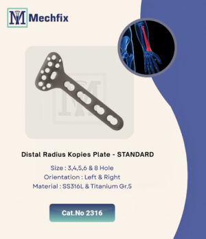 distal radius kopis plate standard