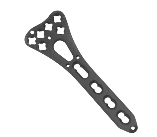 TwoColuma(V.A.) Distal Radius Locking Plate (2.7mm System) (Head 4 Hole)